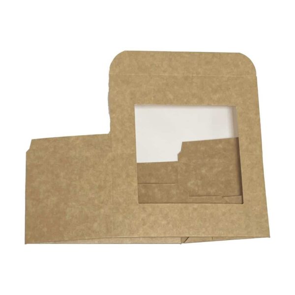 Fiesta Recyclable Bloomer Box with PET Window 70x125mm (Pack of 500) - Image 3