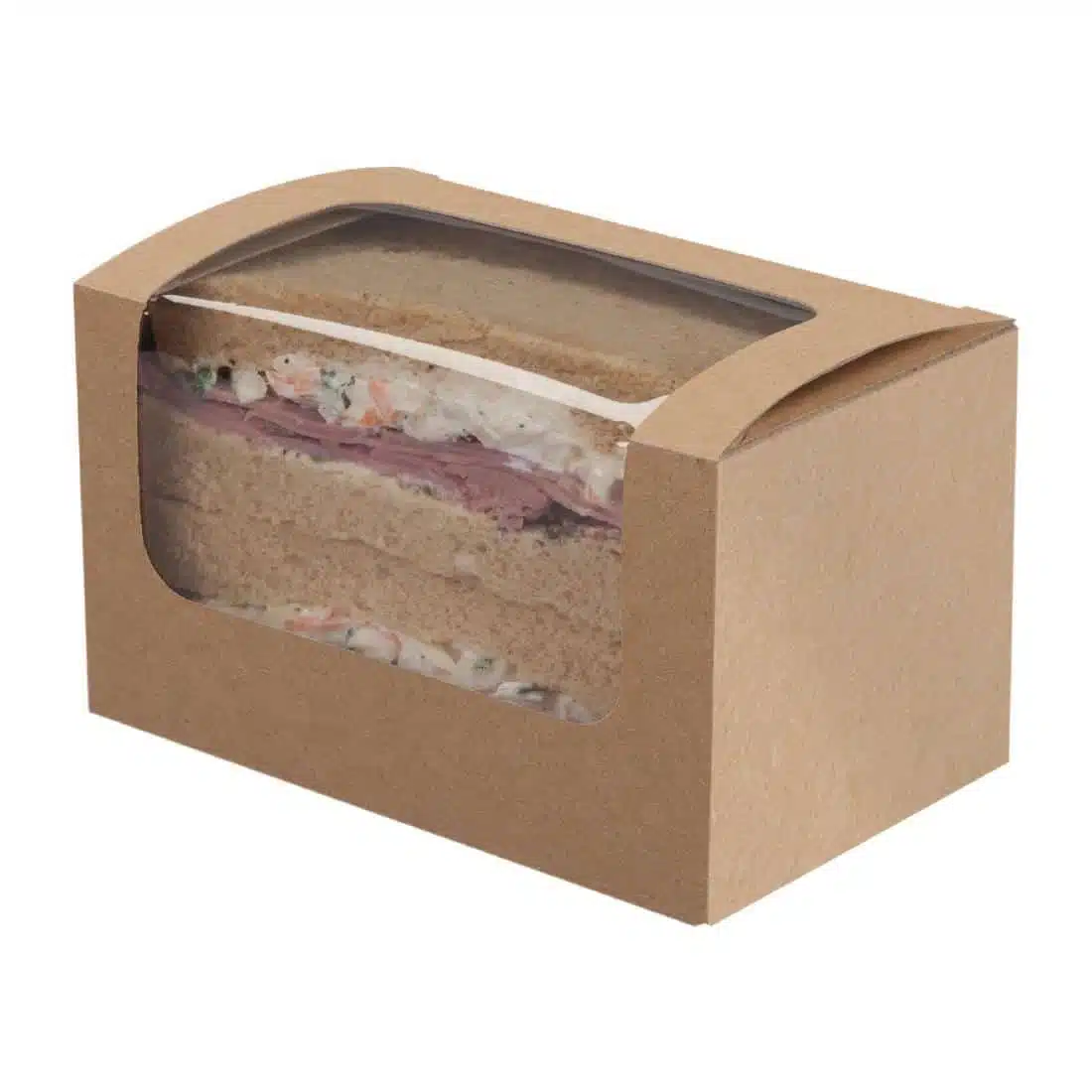 Fiesta Recyclable Bloomer Box with PET Window 70x125mm (Pack of 500) - Image 5