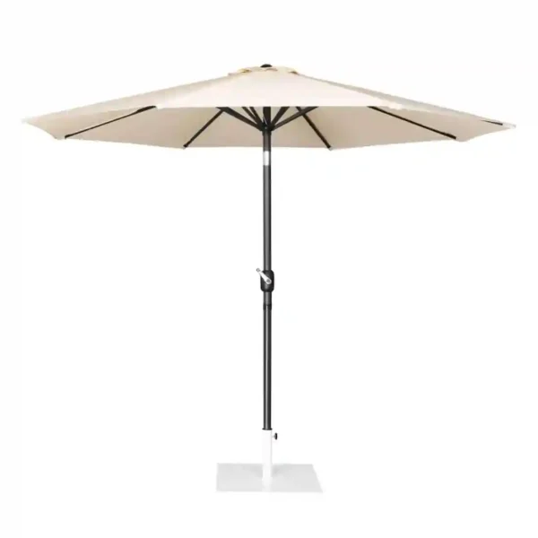 Bolero Seville Round Parasol 3m Diameter Cream - Image 1