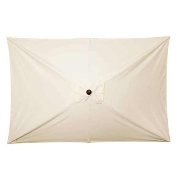 Bolero Seville Square Parasol 2x3m Cream - Image 2