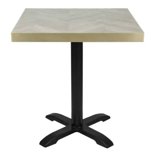 Bolero Pre-Drilled Table Top Chevron Design 700mm - Image 6