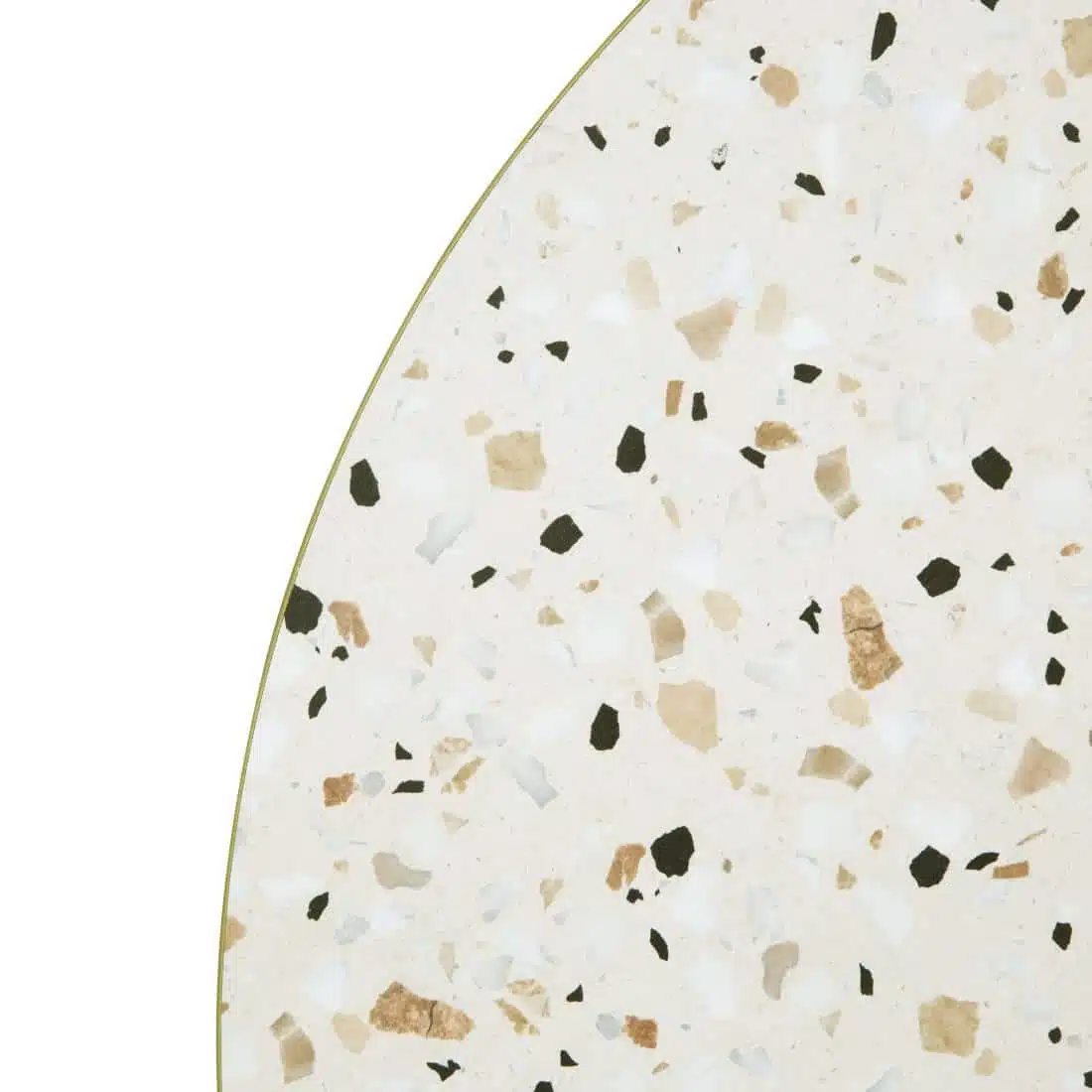 Bolero Terrazzo Style Round Table Top 600mm - Image 3