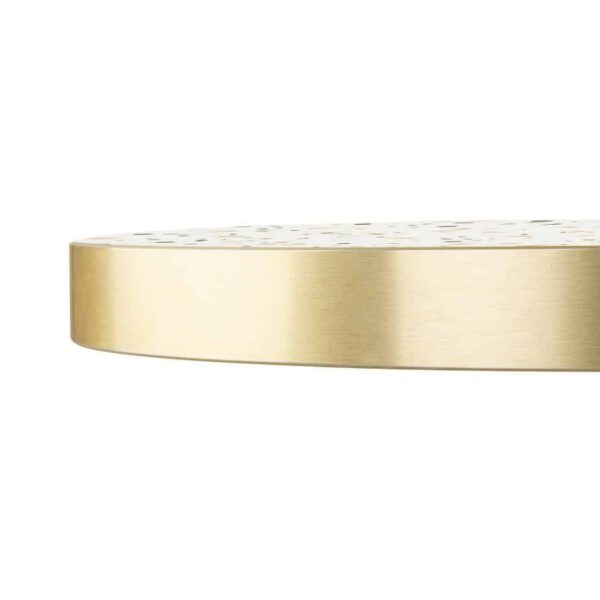 Bolero Terrazzo Style Round Table Top 600mm - Image 4