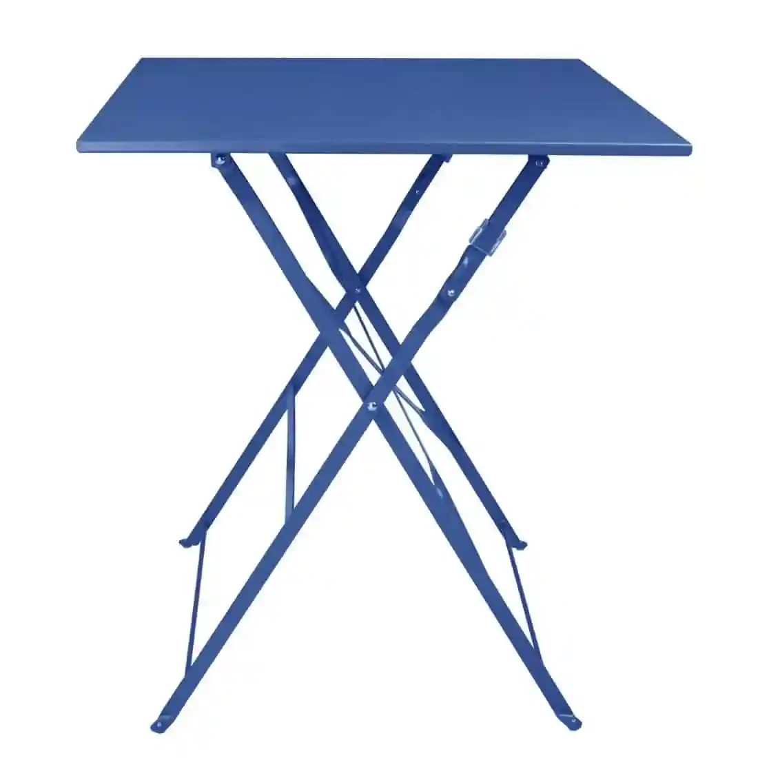 Bolero Perth Pavement Style Square Table Dark Navy - Image 1
