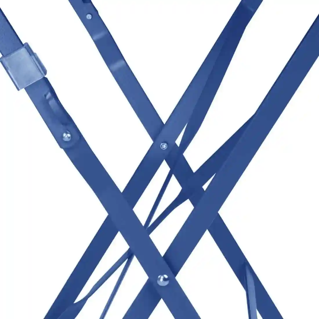 Bolero Perth Pavement Style Square Table Dark Navy - Image 4