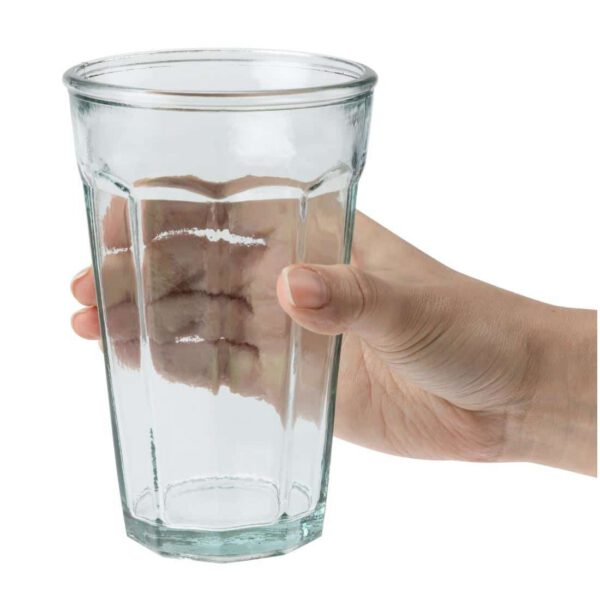 Olympia Recycled Glass Orleans Tumblers 500ml (6 pack) - Image 5