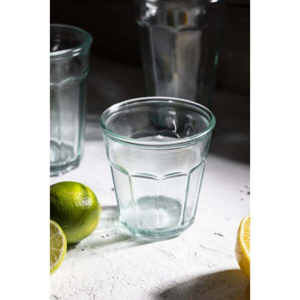 Olympia Recycled Glass Orleans Tumblers 220ml (6 pack) - Image 6
