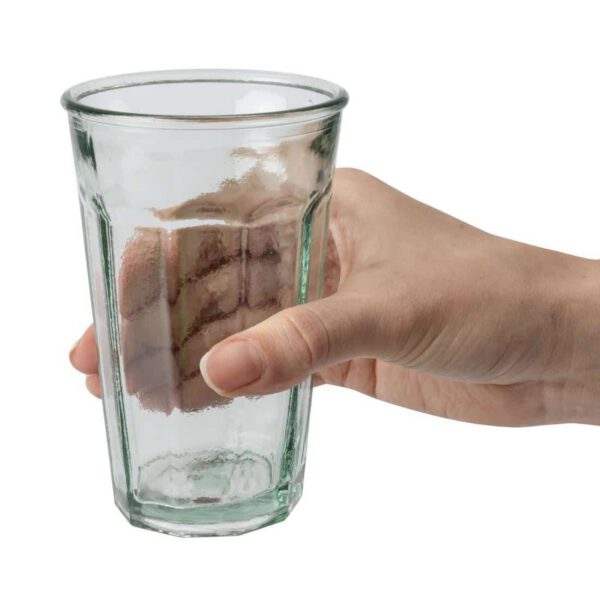 Olympia Recycled Glass Orleans Tumblers 275ml (6 pack) - Image 5