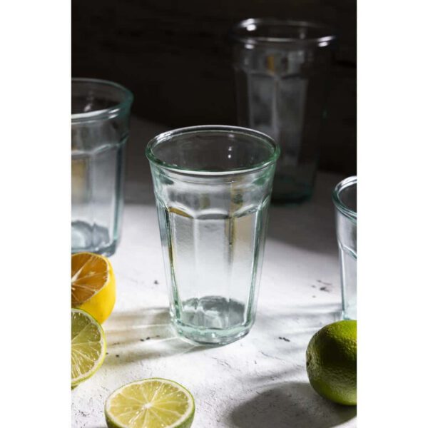 Olympia Recycled Glass Orleans Tumblers 275ml (6 pack) - Image 6