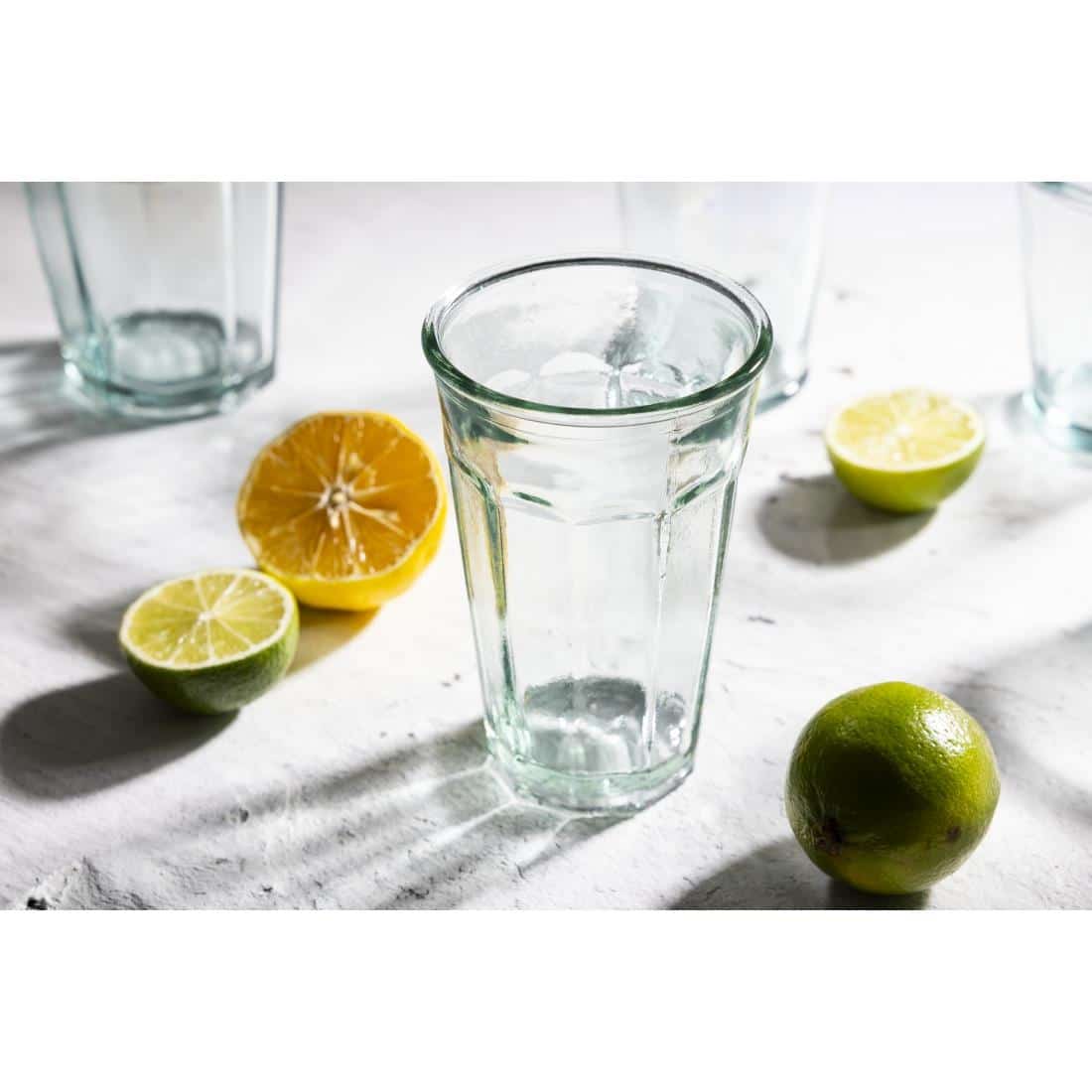 Olympia Recycled Glass Orleans Tumblers 275ml (6 pack) - Image 7