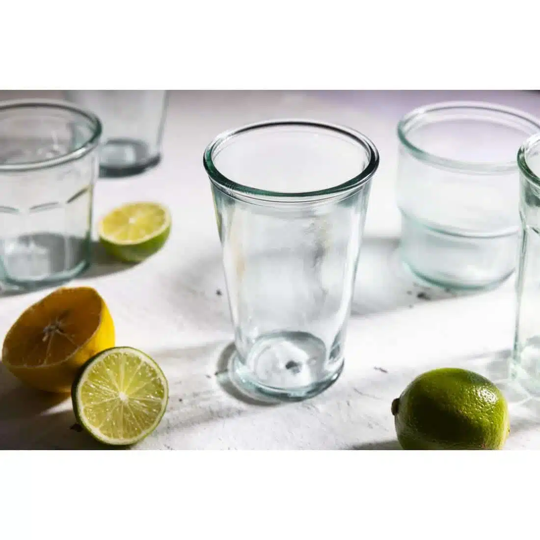 Olympia Recycled Glass Conical Tumblers 300ml (6 pack) - Image 6