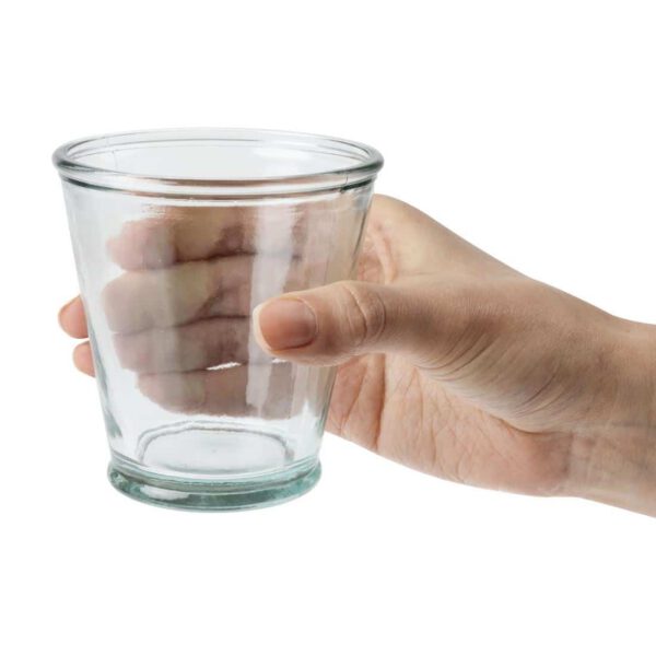 Olympia Recycled Glass Conical Tumblers 220ml (6 pack) - Image 5