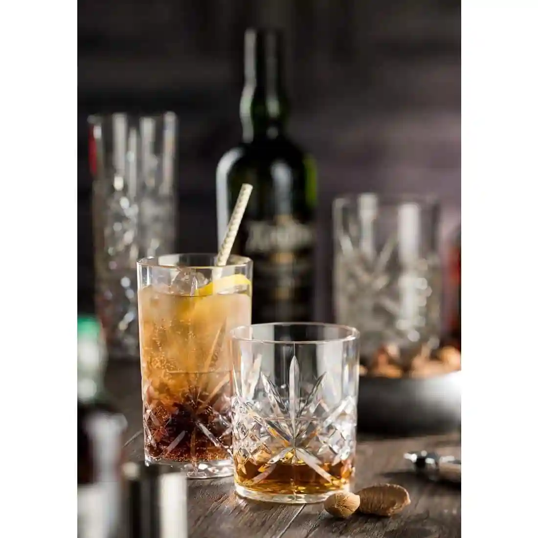 Utopia Symphony Stacking Double Old Fashioned Glasses 320ml (12 pack) - Image 2