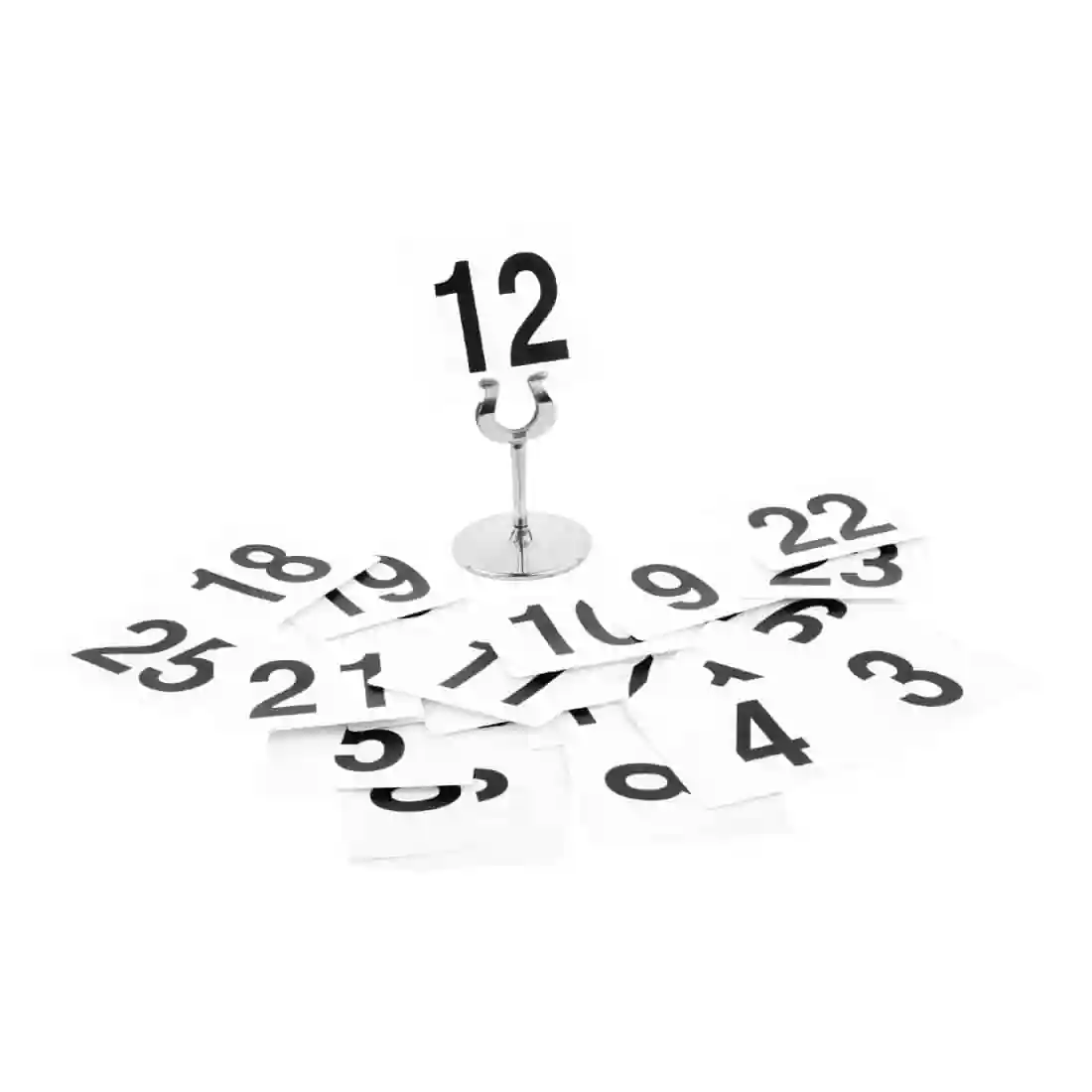 Plastic Table Number Inserts - Image 5
