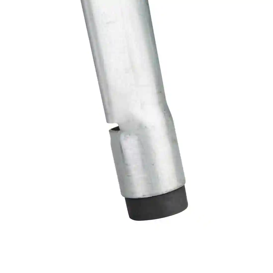 Bolero Bistro Galvanised Steel Square Table 668mm (Single) - Image 6