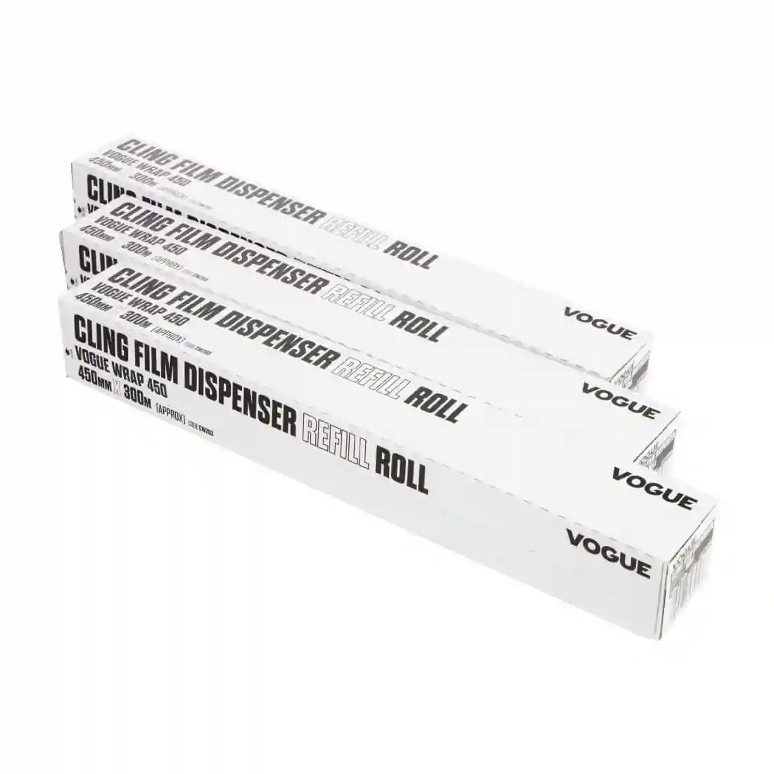 Vogue Pre-Perforated Cling Film 450mm x 500m (Pack of 3) - Image 7