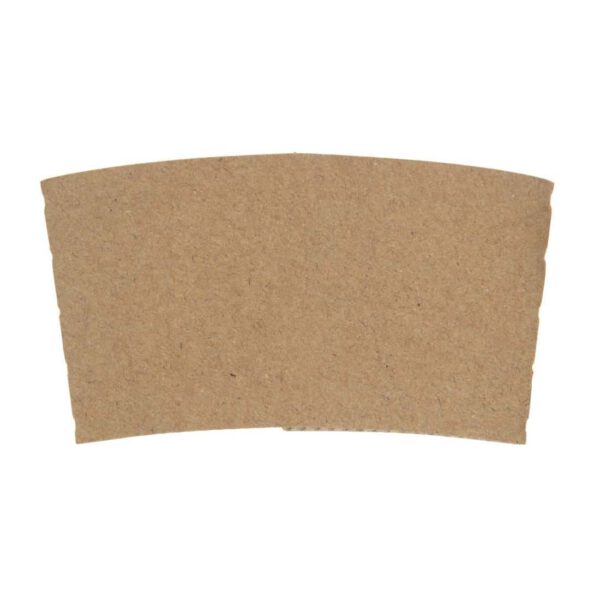 Fiesta Recyclable Corrugated Cup Sleeves for 8oz Cup (Pack of 1000) - Image 3