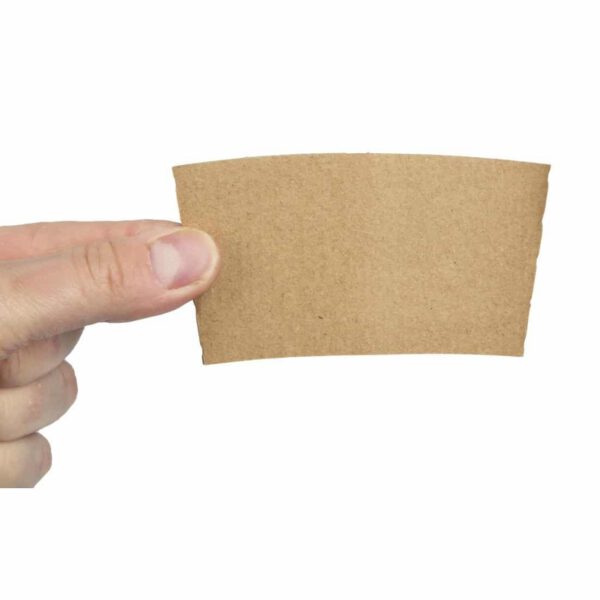 Fiesta Recyclable Corrugated Cup Sleeves for 8oz Cup (Pack of 1000) - Image 5