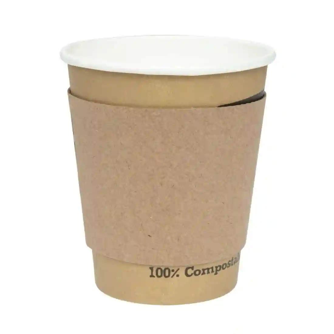 Fiesta Recyclable Corrugated Cup Sleeves for 8oz Cup (Pack of 1000) - Image 6