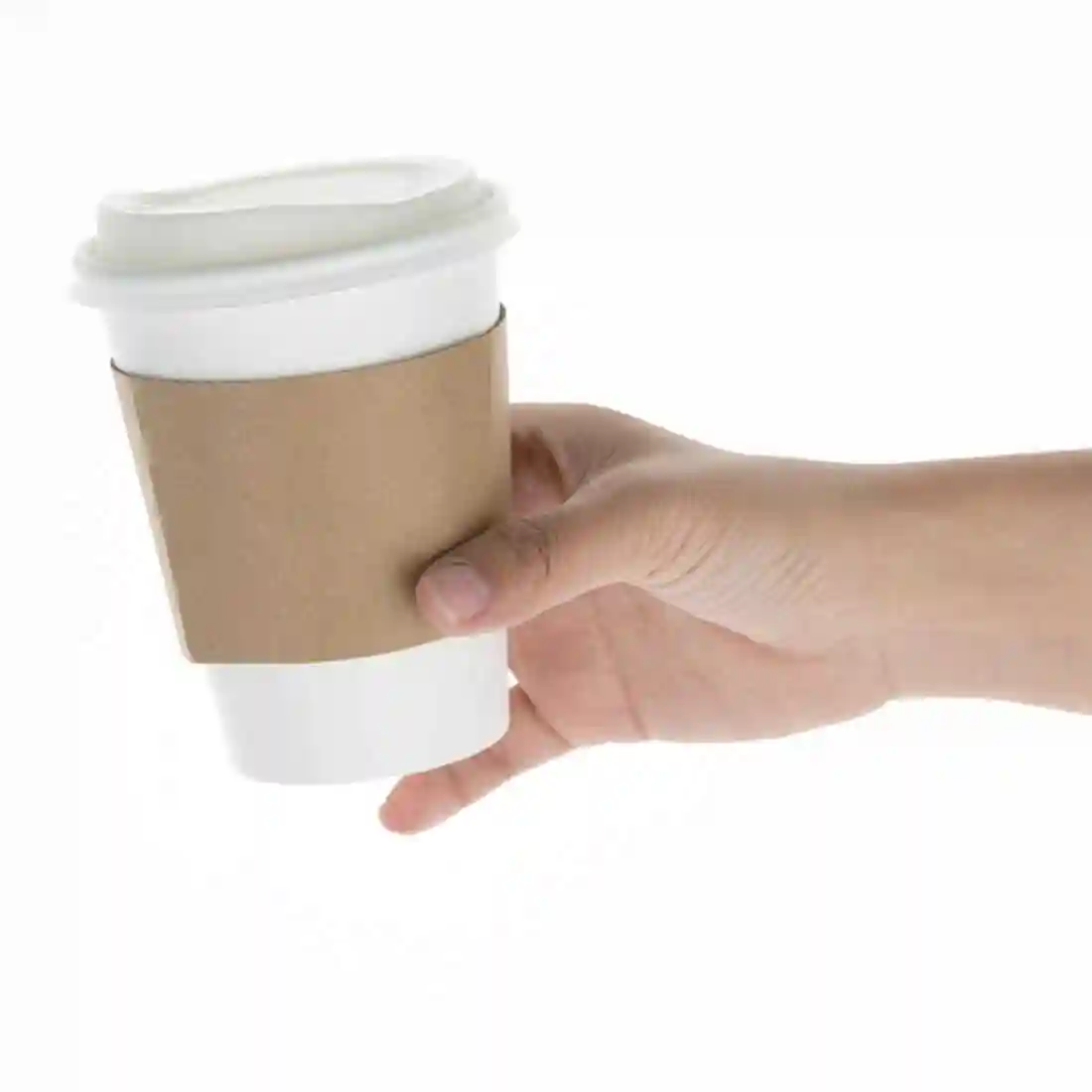 Fiesta Compostable Corrugated Cup Sleeves for 12/16oz Cups (Pack of 1000) - Image 10