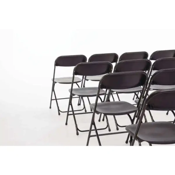 Bolero PP Folding Chairs Black (Pack of 10) - Image 6