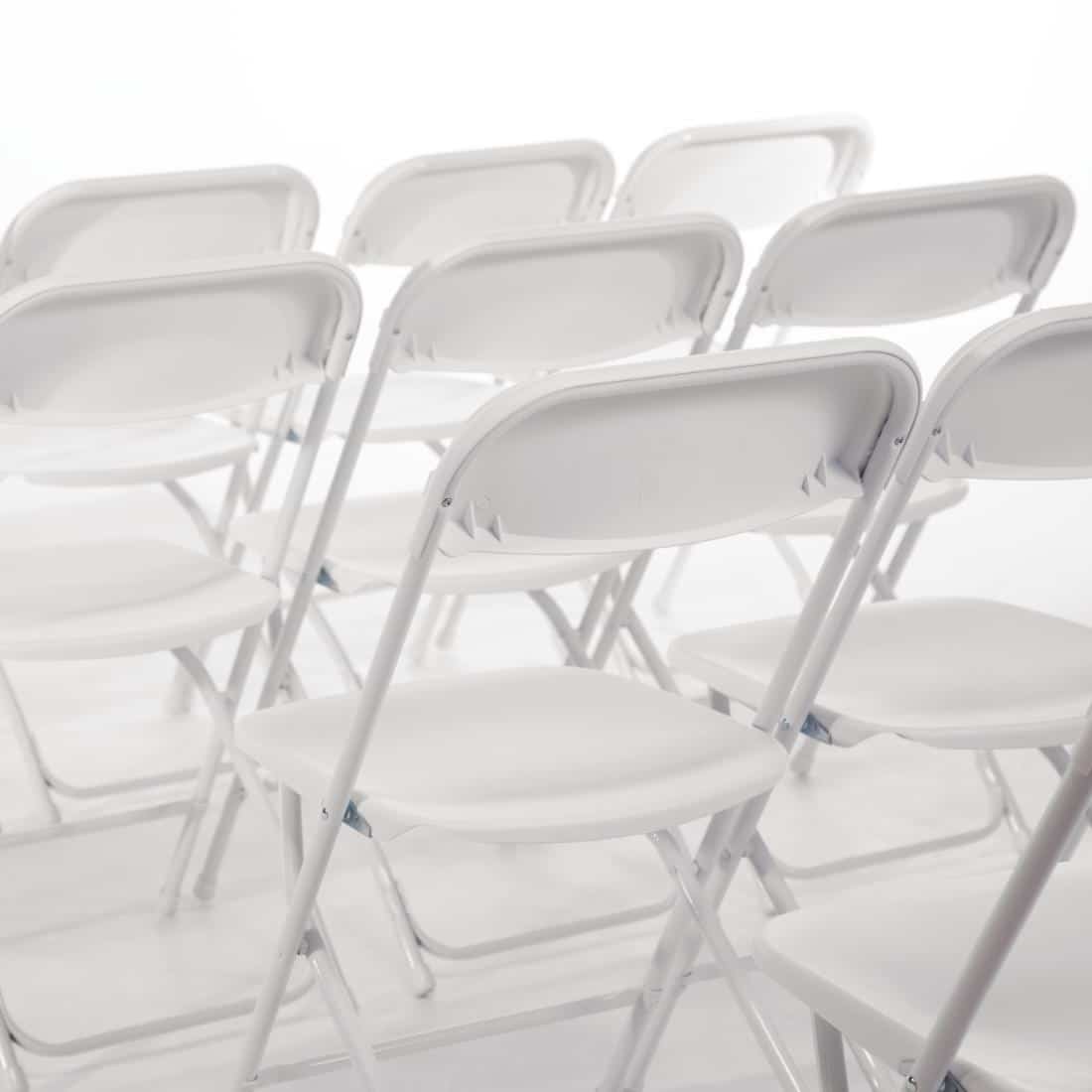 Bolero PP Folding Chairs White (Pack of 10) - Image 4