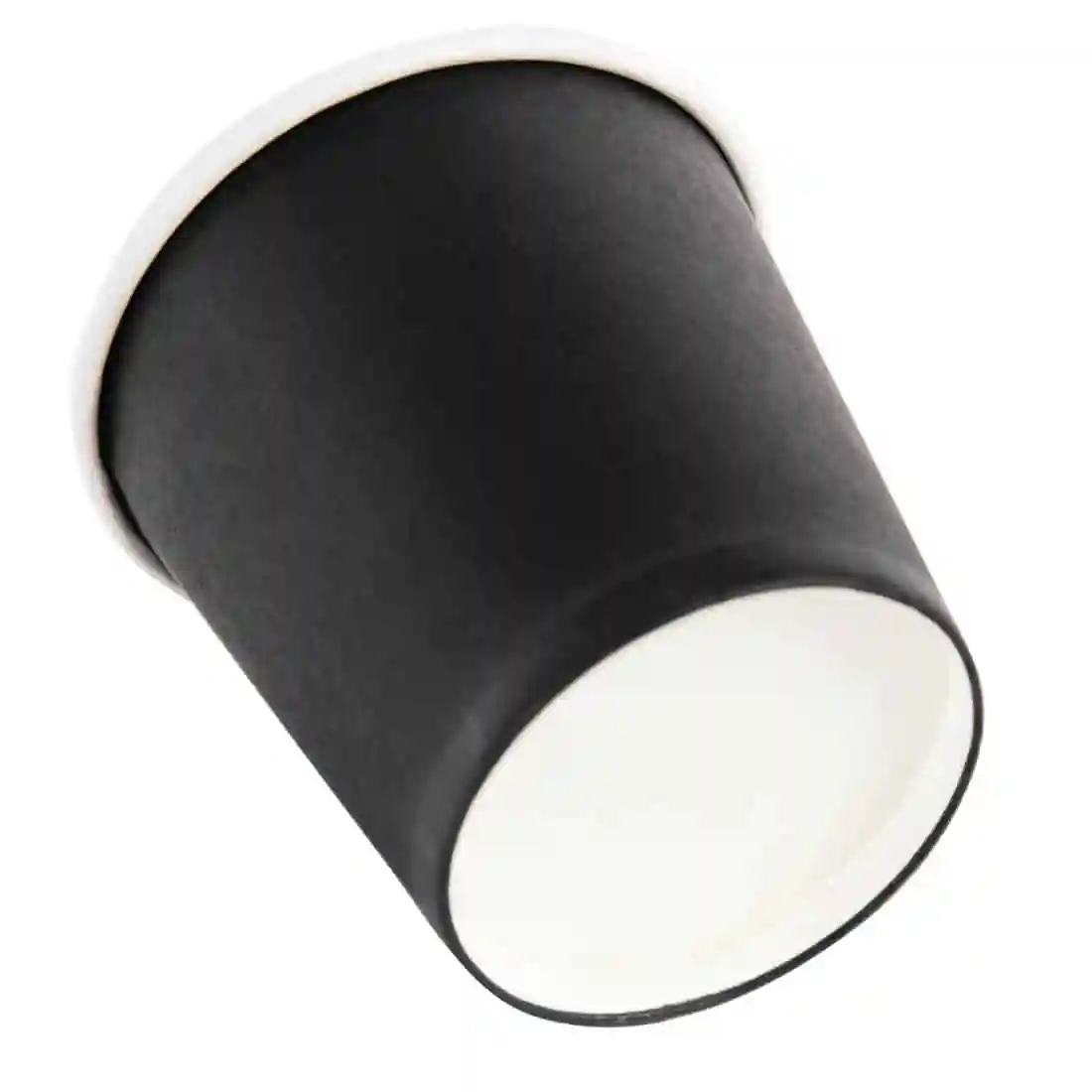 Fiesta Recyclable Espresso Cups Single Wall Black 112ml / 4oz (Pack of 1000) - Image 3