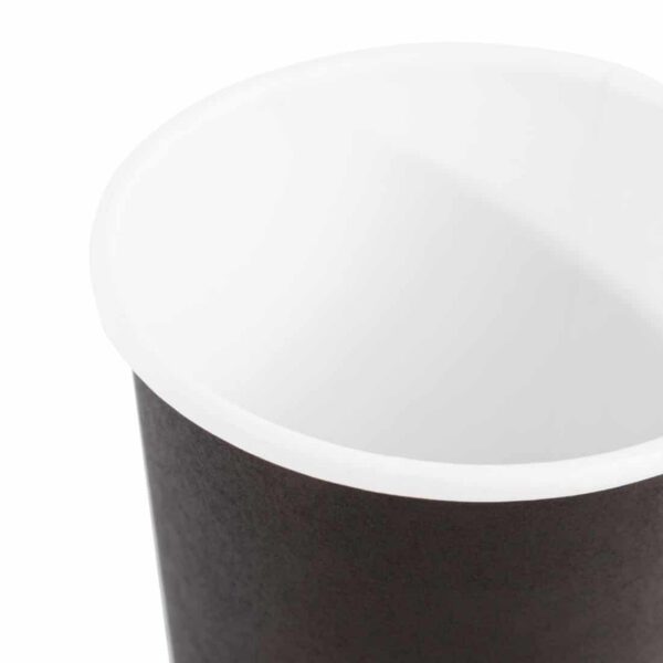 Fiesta Recyclable Espresso Cups Single Wall Black 112ml / 4oz (Pack of 1000) - Image 4
