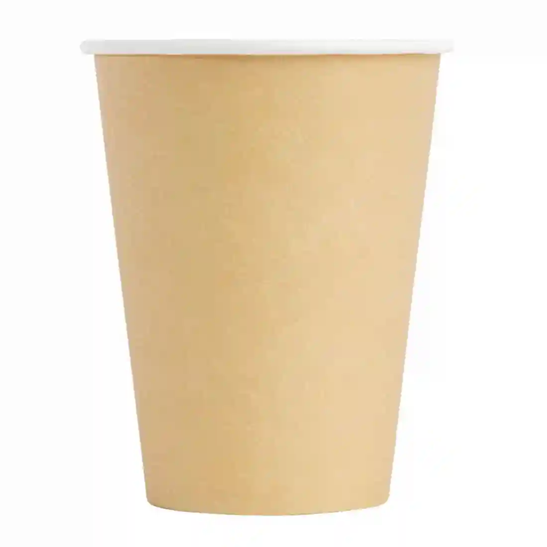 Fiesta Recyclable Coffee Cups Single Wall Kraft 340ml / 12oz (Pack of 1000) - Image 2