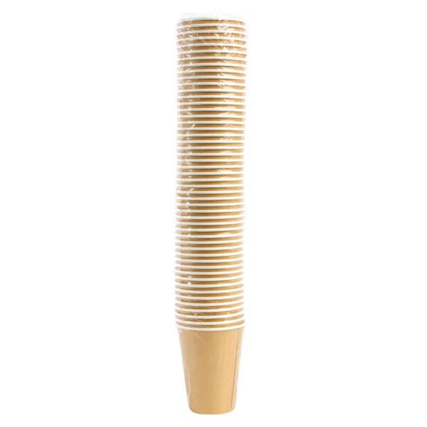 Fiesta Recyclable Coffee Cups Single Wall Kraft 340ml / 12oz (Pack of 1000) - Image 6