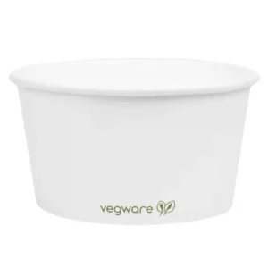 Vegware Compostable Hot Food Pots 340ml / 12oz (Pack of 500)