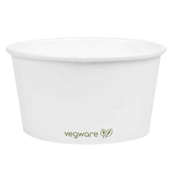 Vegware Compostable Hot Food Pots 340ml / 12oz (Pack of 500)