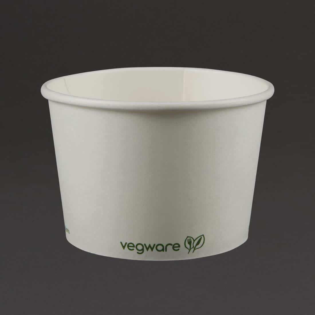 Vegware Compostable Hot Food Pots 455ml / 16oz (Pack of 500) - Image 3