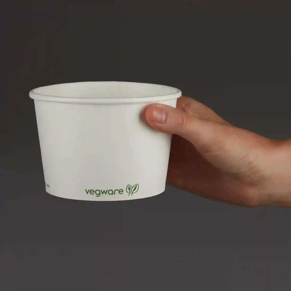 Vegware Compostable Hot Food Pots 455ml / 16oz (Pack of 500) - Image 3
