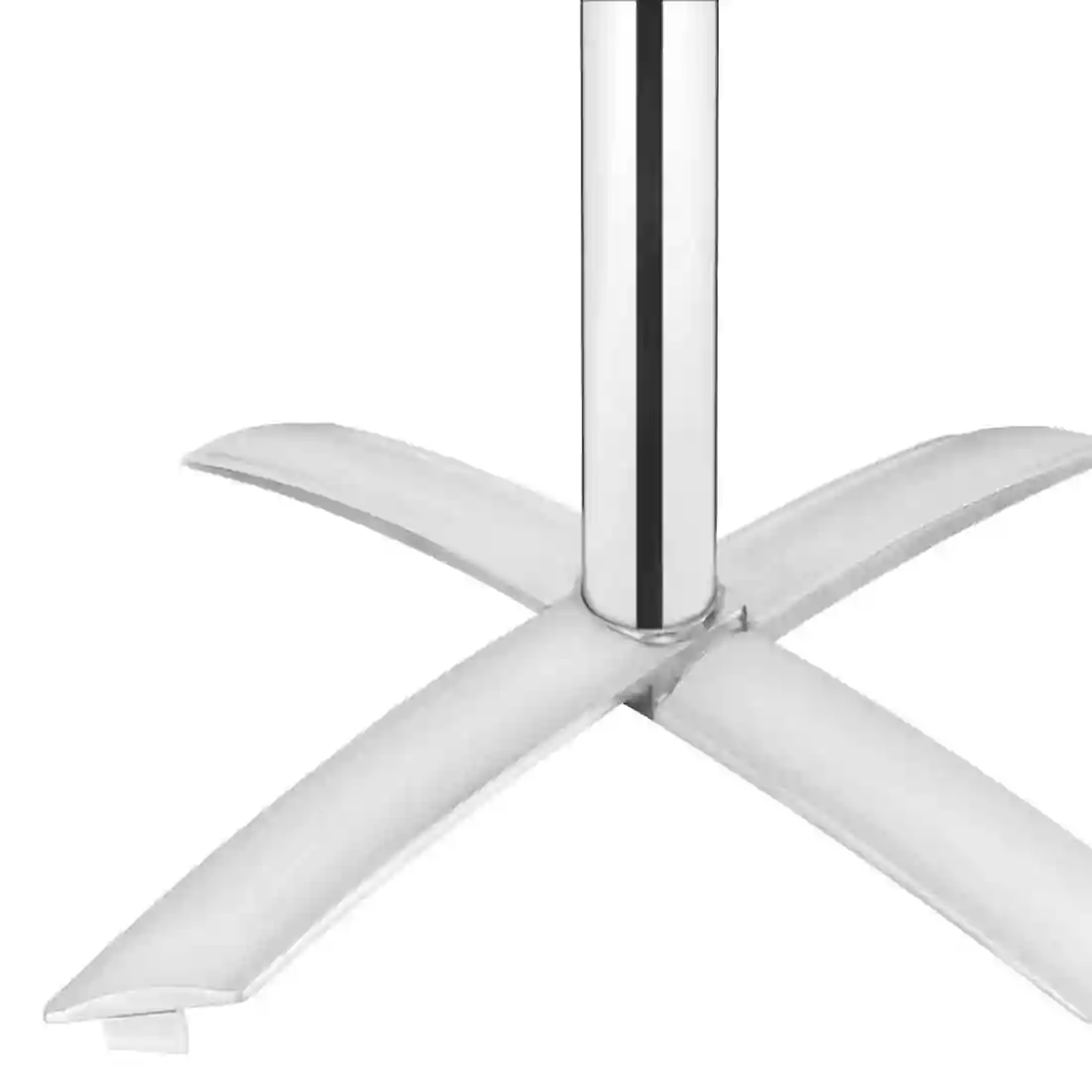 Bolero Flip Top Aluminium Table Base - Image 4