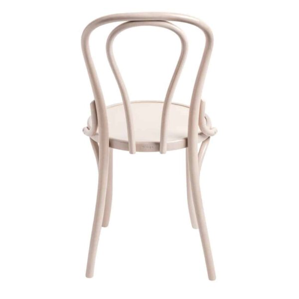Fameg Bentwood Bistro Side Chairs Whitewash (Pack of 2) - Image 3