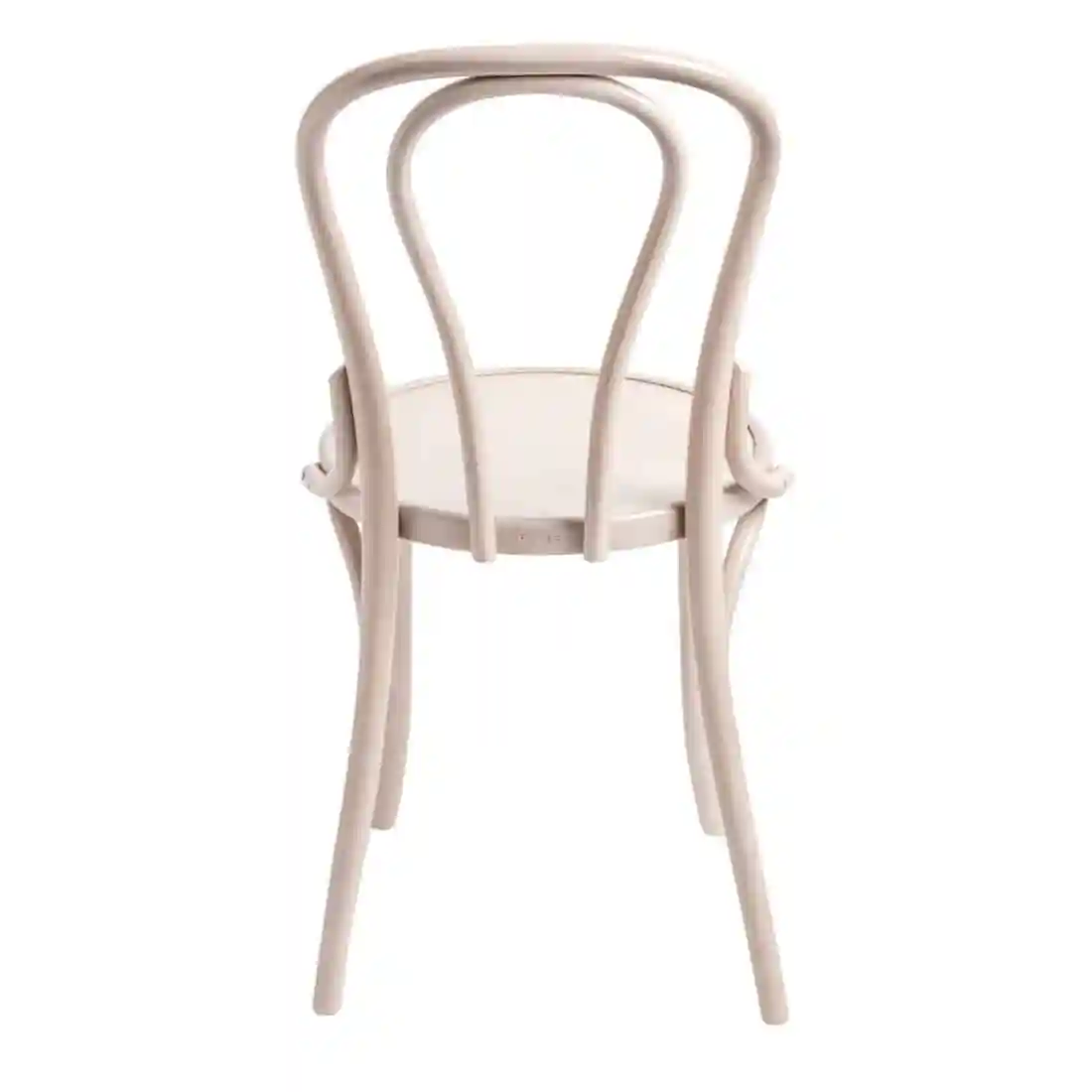 Fameg Bentwood Bistro Side Chairs Whitewash (Pack of 2) - Image 3