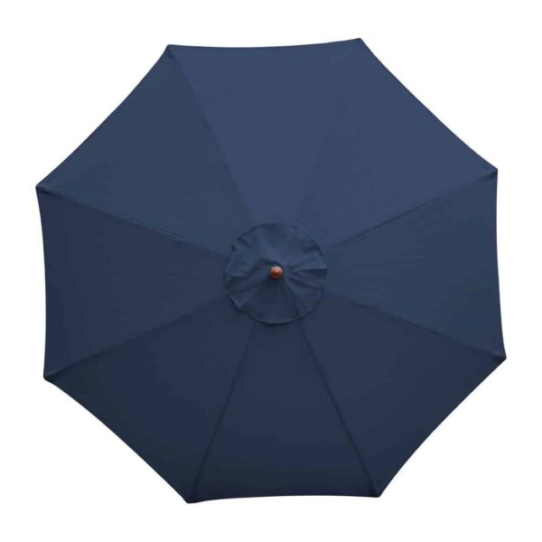 Bolero Round Parasol 2.5m Diameter Navy Blue - Image 5
