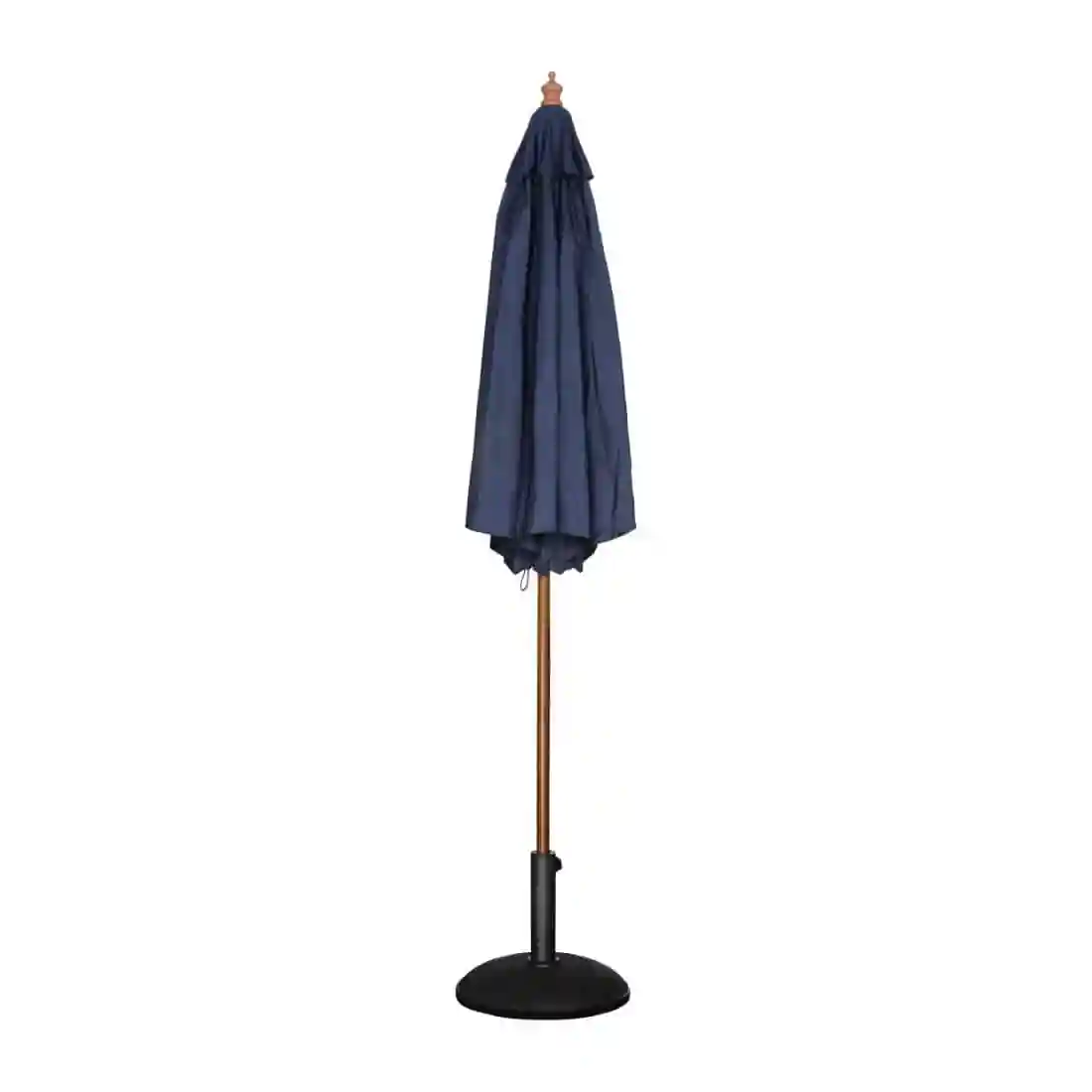 Bolero Round Parasol 3m Diameter Navy Blue - Image 2