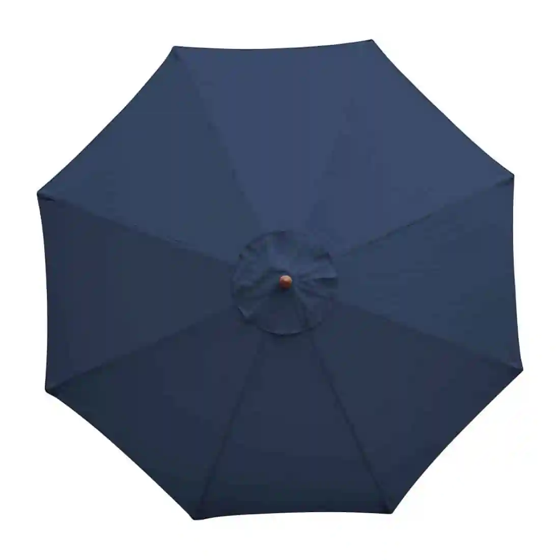 Bolero Round Parasol 3m Diameter Navy Blue - Image 5