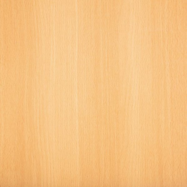 Bolero Pre-drilled Square Tabletop Beech Effect 700mm - Image 4