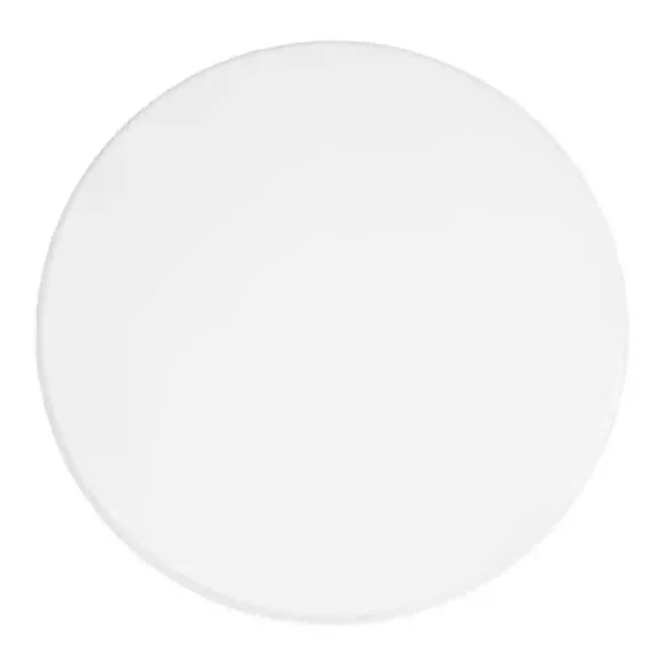 Bolero Pre-drilled Round Tabletop White 600mm - Image 2