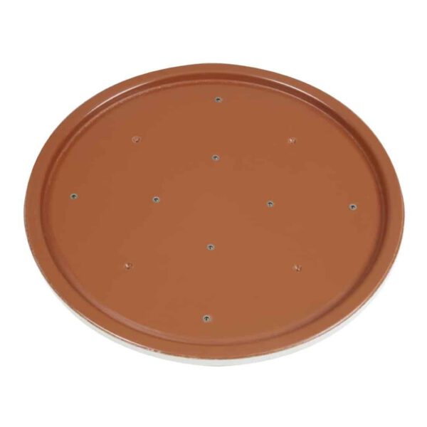 Bolero Pre-drilled Round Tabletop White 600mm - Image 5