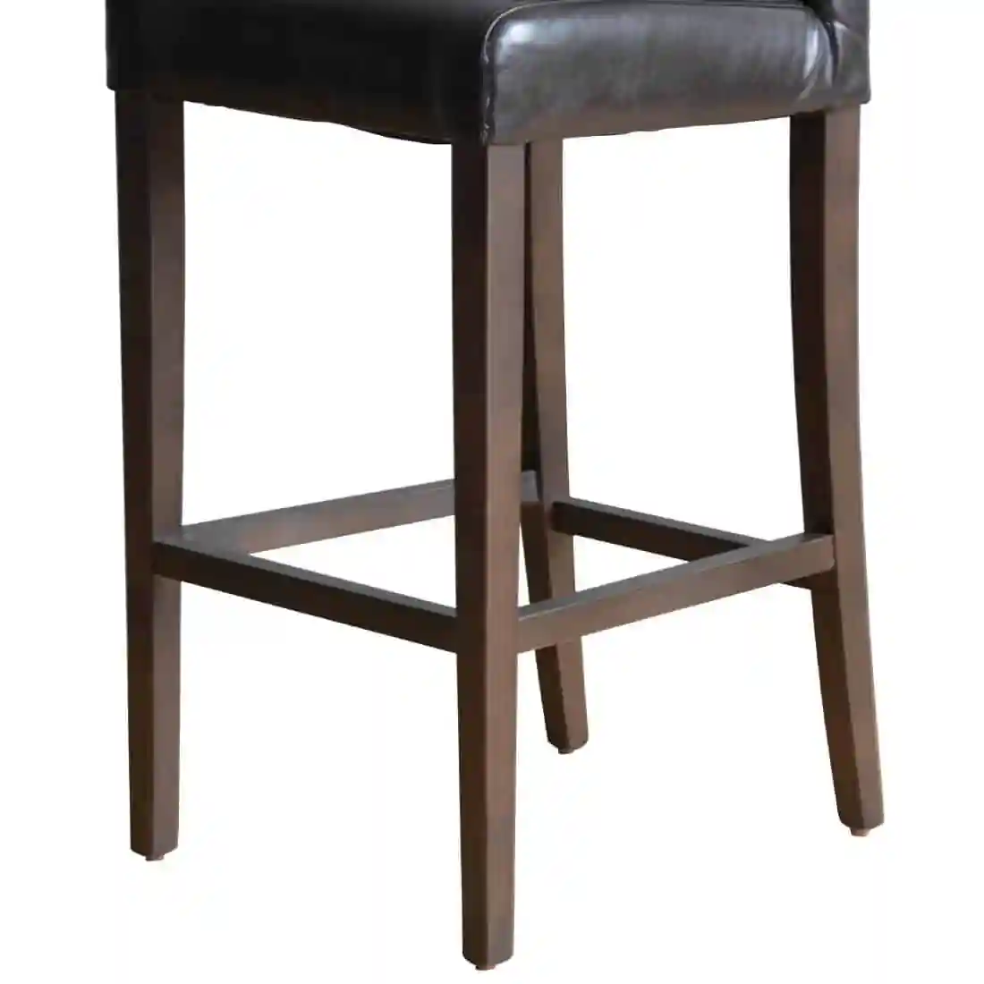 Bolero Faux Leather High Bar Stool Brown (Single) - Image 5