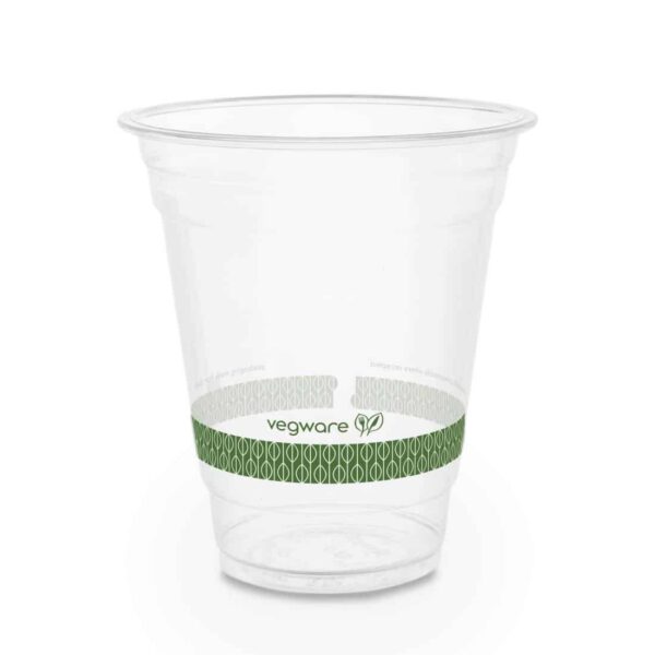 Vegware Compostable PLA Cold Cups 340ml / 12oz (Pack of 1000)