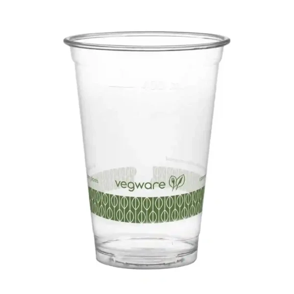 Vegware Compostable PLA Cold Cups 455ml / 16oz (Pack of 1000) - Image 2