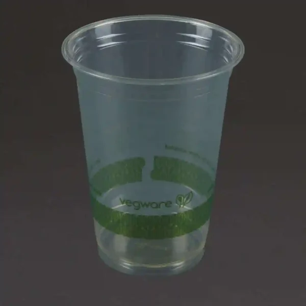 Vegware Compostable PLA Cold Cups 455ml / 16oz (Pack of 1000) - Image 6