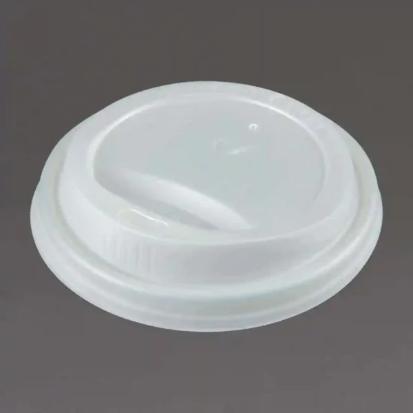 Vegware Compostable Coffee Cup Lids 225ml / 8oz (Pack of 1000) - Image 2