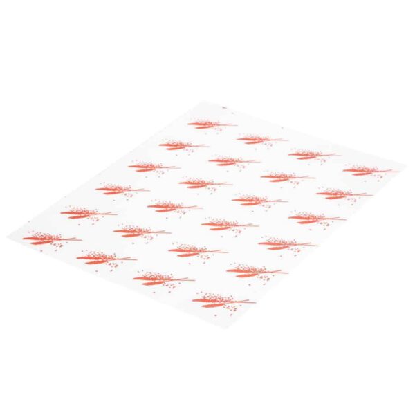 Burger Wrapping Paper Sheets Red 245 x 300mm (Pack of 1000) - Image 2
