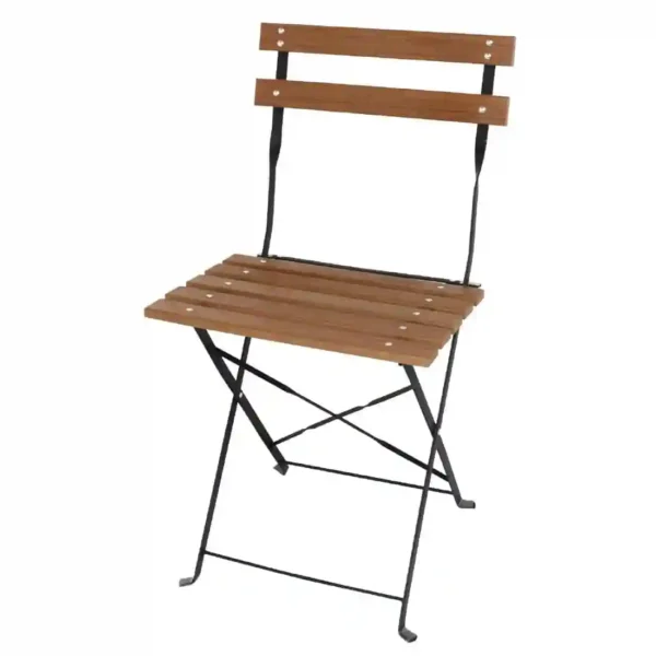 GJ766 - Bolero Faux Wood Bistro Chair (Pack 2) - Image 1